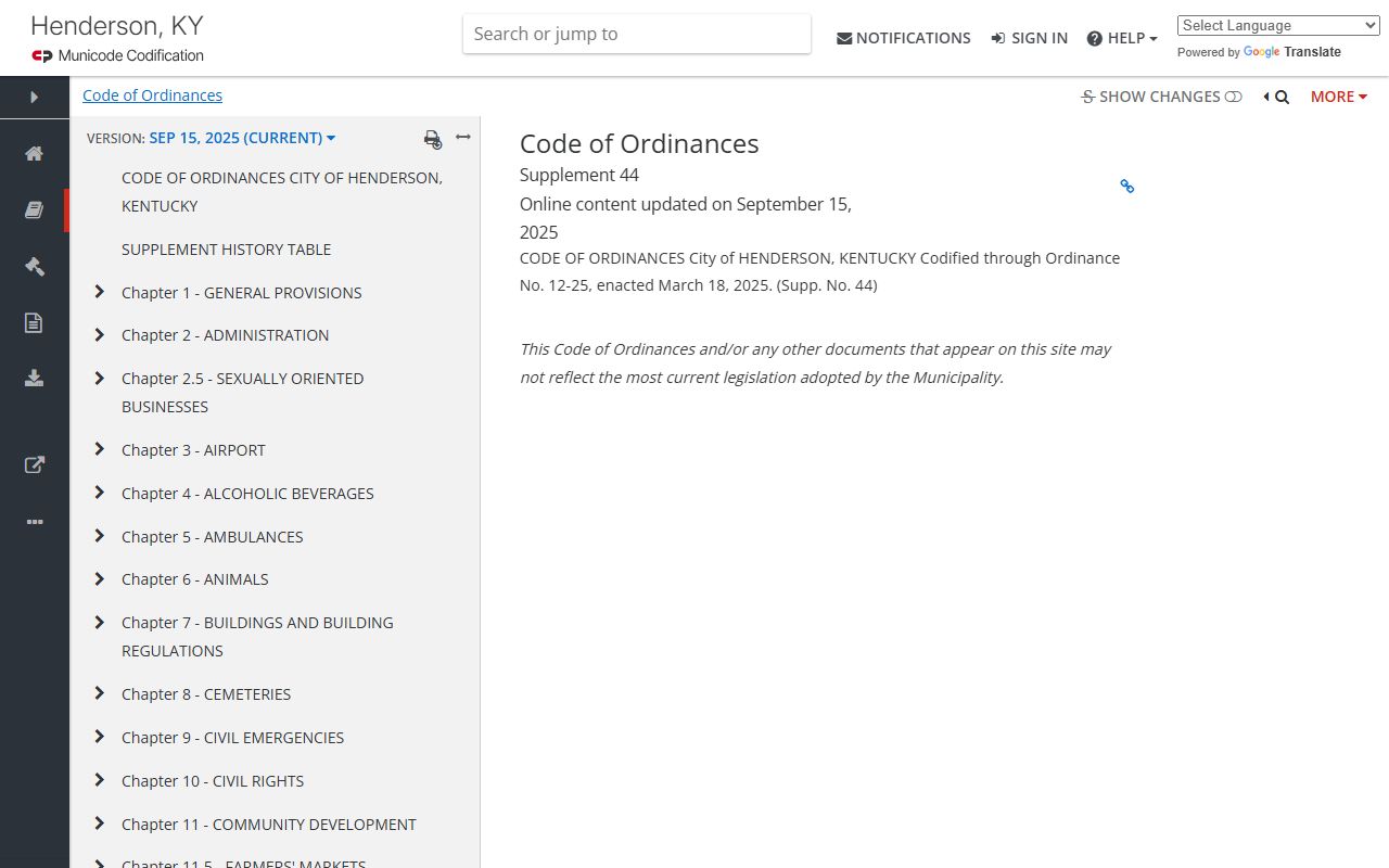 Henderson Police Department building and patrol vehicles