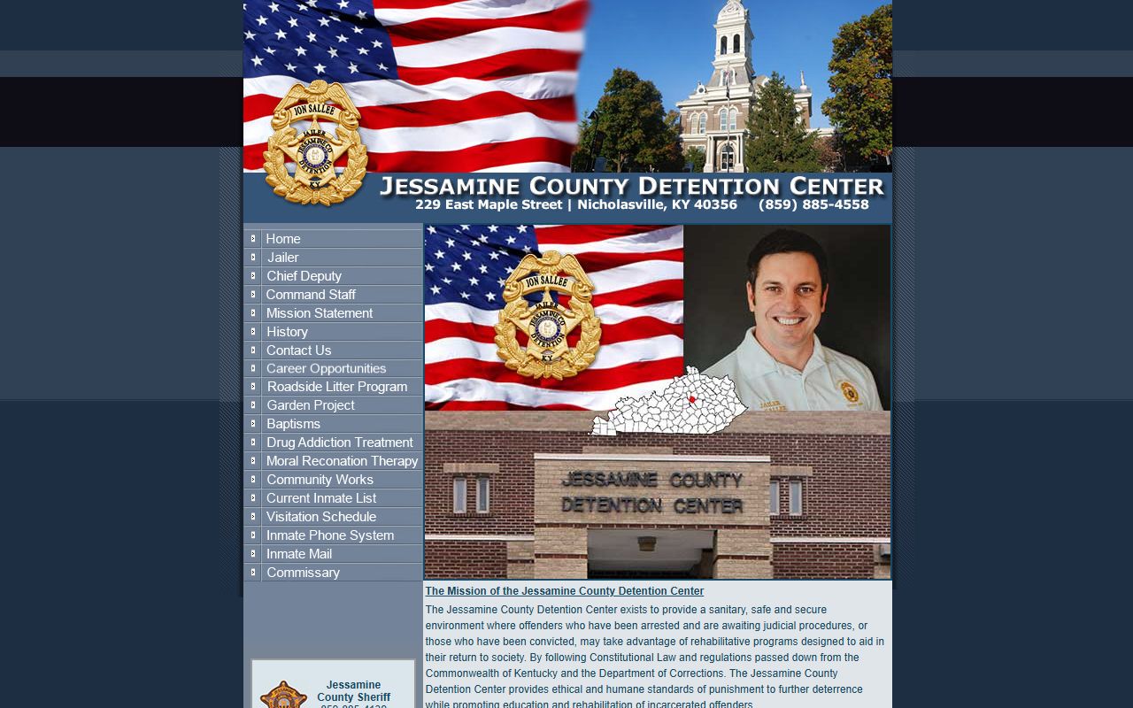 Jessamine County Detention Center facility exterior