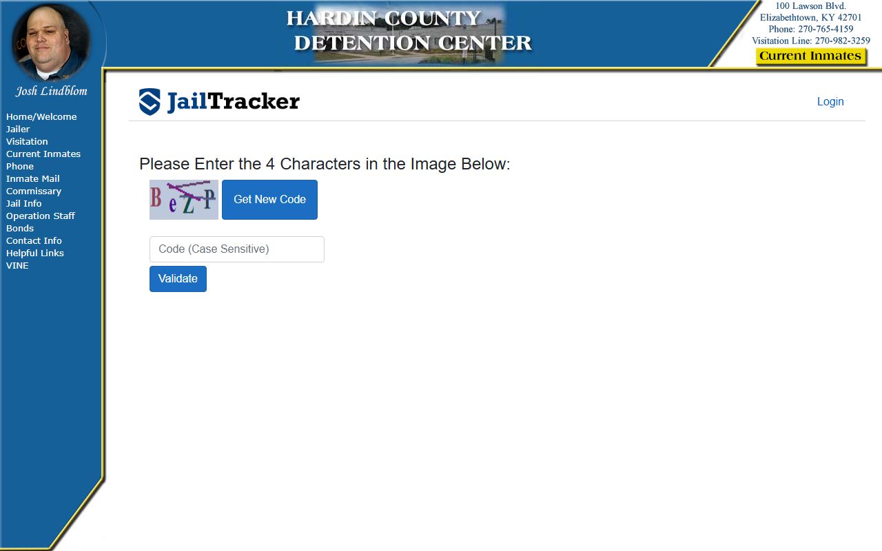Hardin County current inmates roster page