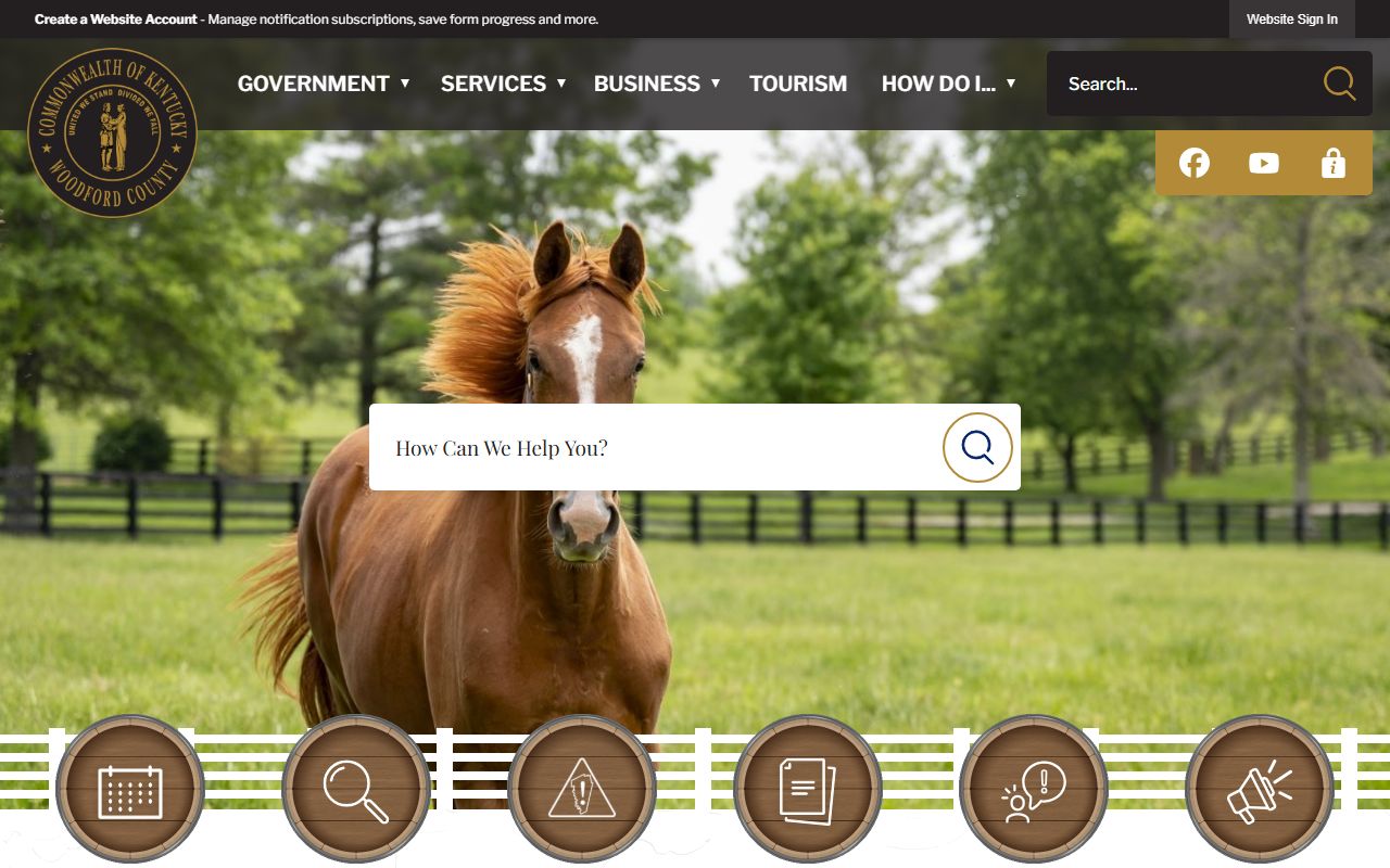 Woodford County Government building